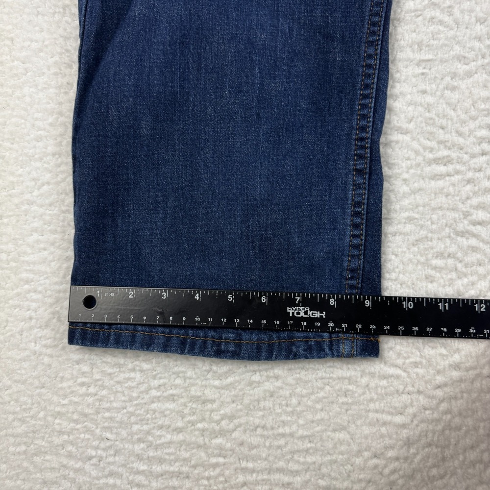 Levi's 569 Loose Fit Straight Leg Jeans Mens 36x32 Blue Denim Cotton Mid Rise - Picture 3 of 12